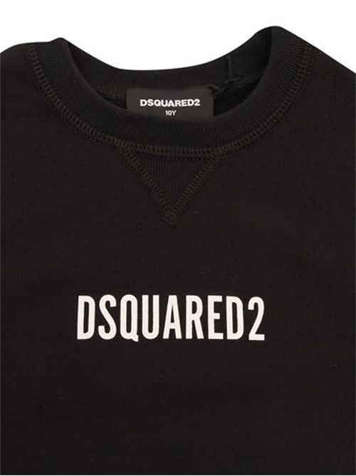 felpa bambino nera DSQUARED | DQ1739D003G/DQ900