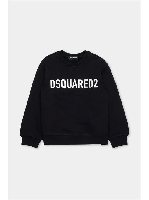 felpa bambino nera DSQUARED | DQ2009D0A4D/DQ900