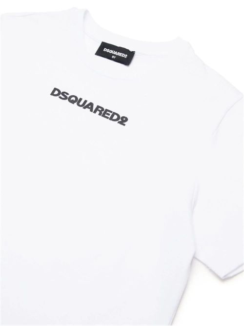 t-shirt boy white DSQUARED | DQ2478D004G/DQ100