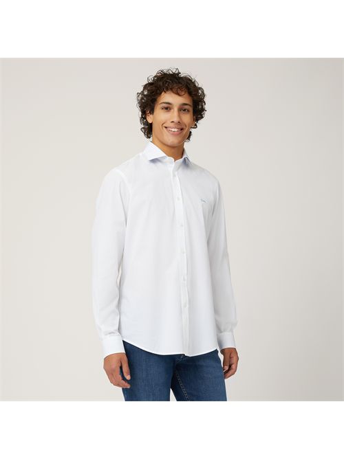 camicia uomo bianca HARMONT & BLAINE | CNM011012978I/100