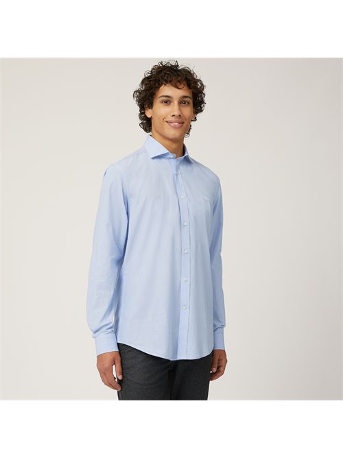 camicia uomo celeste HARMONT & BLAINE | CNM011012978I/810