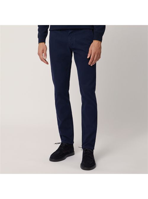 pantalone uomo blu HARMONT & BLAINE | WNM004053021/801