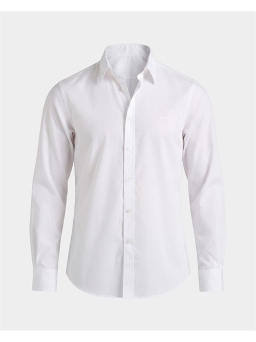 Camicia Uomo popeline Regular Fit bianco HARMONT & BLAINE | CRR043013967M/100