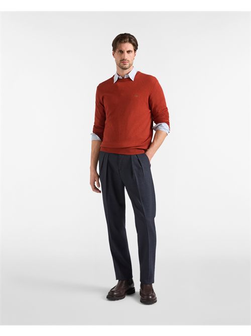 Maglia Uomo in misto lana e cotone rosso Regular Fit HARMONT & BLAINE | HRR958030788/572