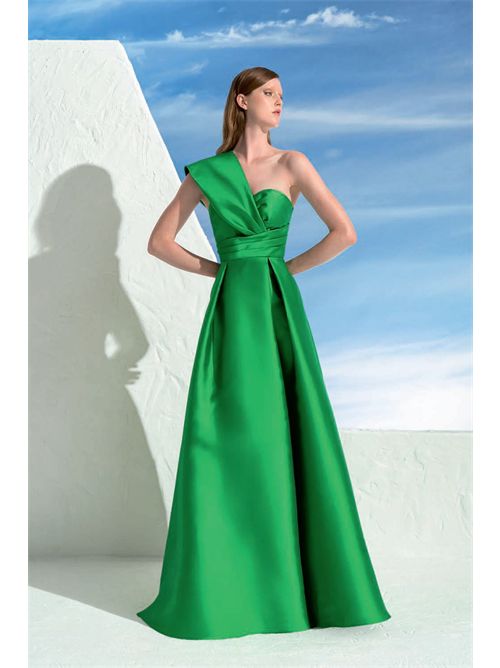 abito donna verde MISCHALIS | M1-8481VERDE