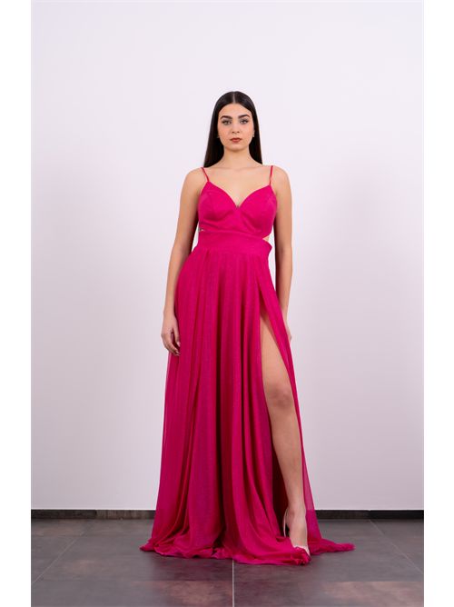 abito donna fucsia SOANI | 122420/079