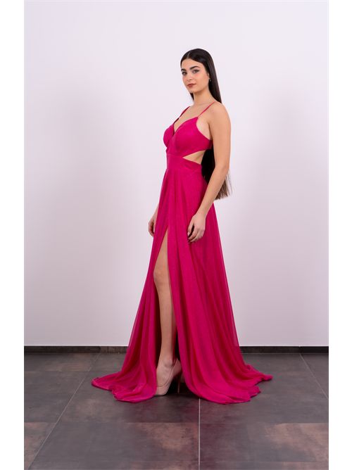 abito donna fucsia SOANI | 122420/079