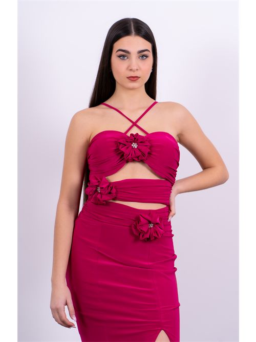 abito donna fucsia SOANI | 122435/121