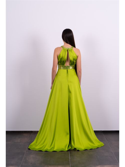 dress woman green SOANI | 122436/123