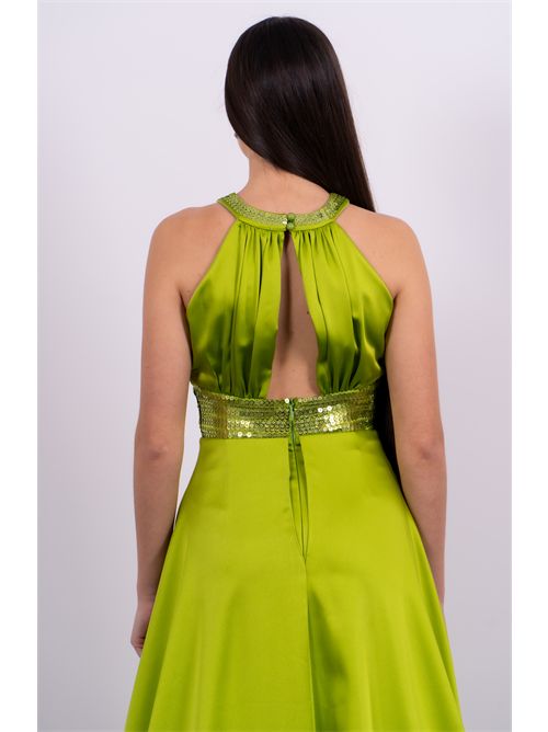 abito donna mela verde SOANI | 122436/123