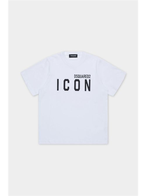 t-shirt boy white DSQUARED | DQ2668D004G/DQ100