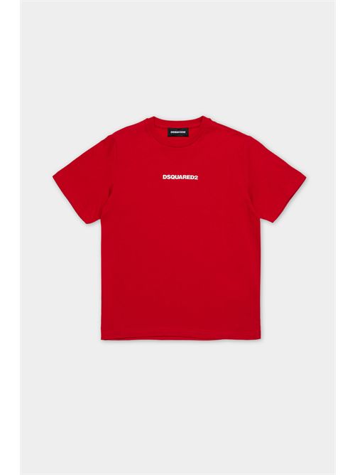 t-shirt boy red DSQUARED | DQ2823D004G/DQ405